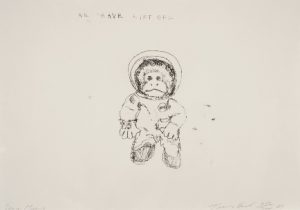 Space Monkey - We have Lift Off Signed  by Tracey Emin
