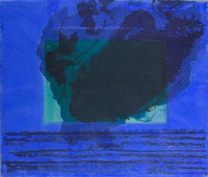 A Storm Signed  by Howard Hodgkin